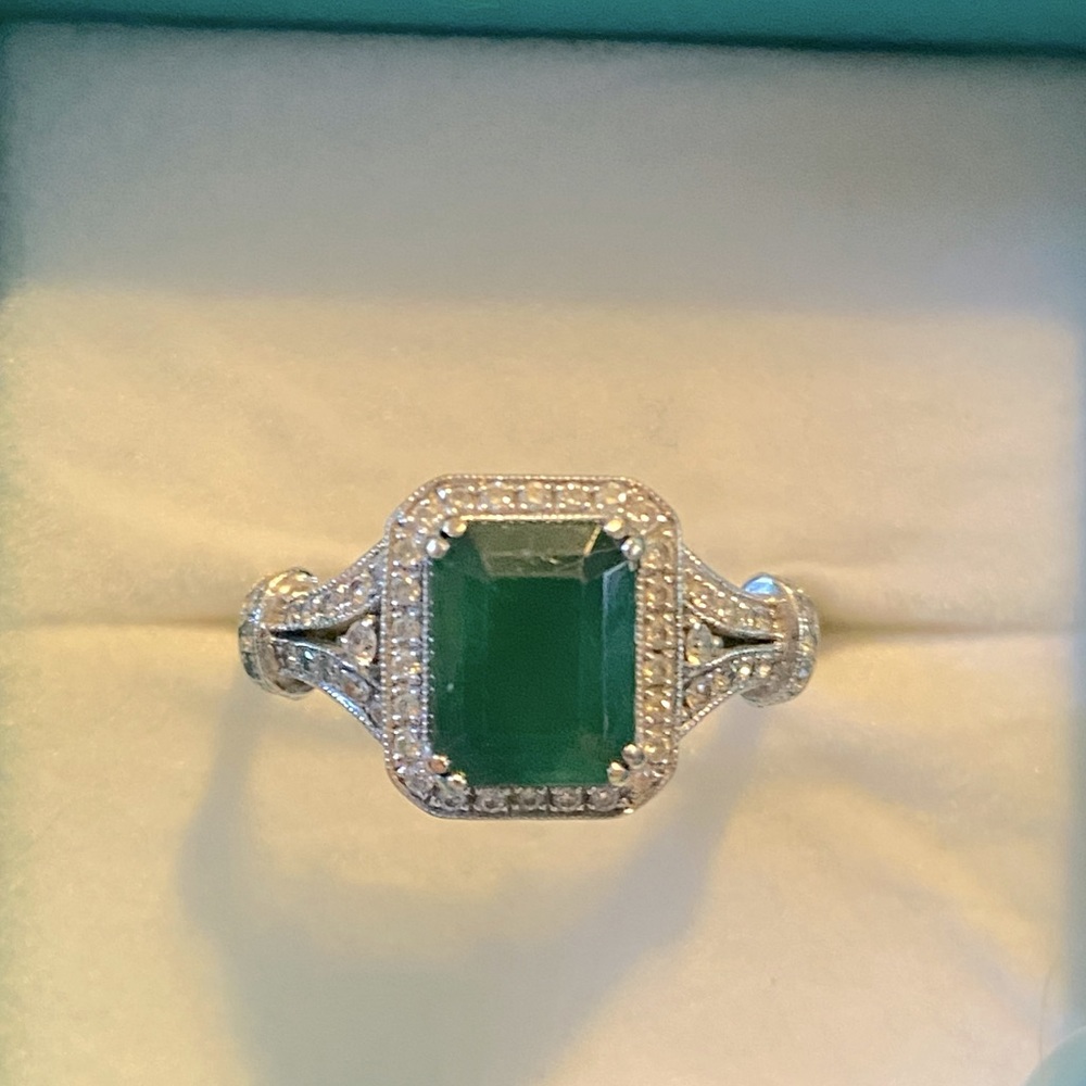 Effy Brasilica Emerald and Diamond Ring